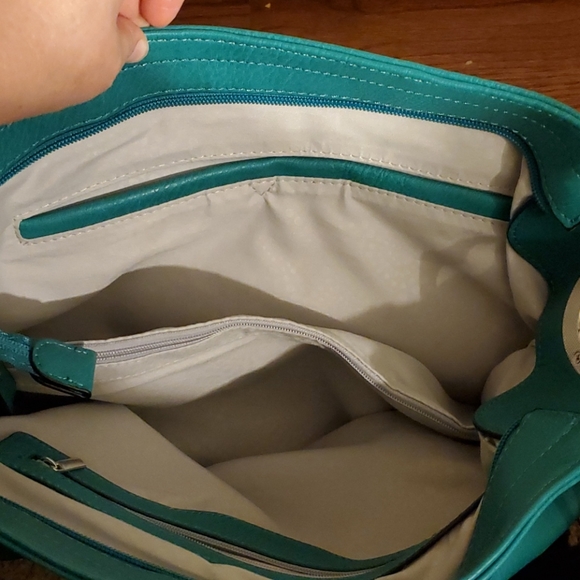 Alyssa Store hobo 2 turquoise handbag - Picture 7 of 7